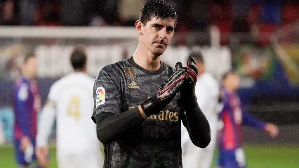 Brankář Realu Madrid Thibaut Courtois 
