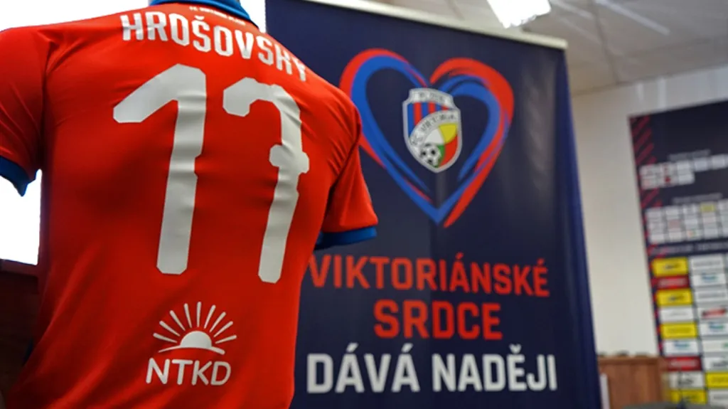 Plzeňský dres s logem Nadace pro transplantaci kostní dřeně