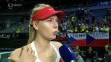 Šarapovová: Pro příští zápas musím zlepšit servis