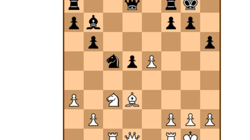 Ukázka partie Carlsen - Karjakin (Wijk 2012)