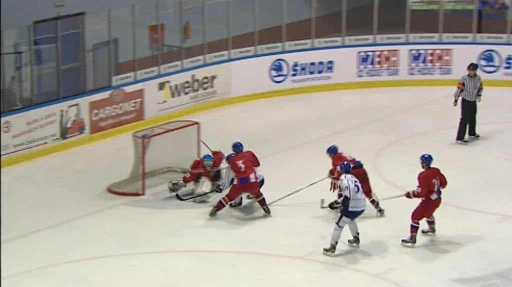 Sestřih utkání hokejistů do 19 let Česko - Finsko