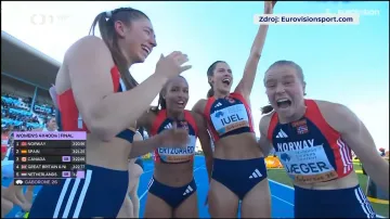 Česká štafeta čtvrtkařek byla ve finále World Relays sedmá, vyhrály Norky