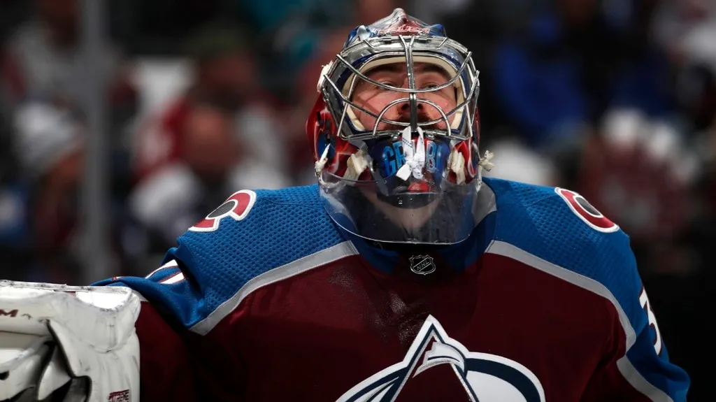 Německý gólman Philipp Grubauer v dresu Colorada