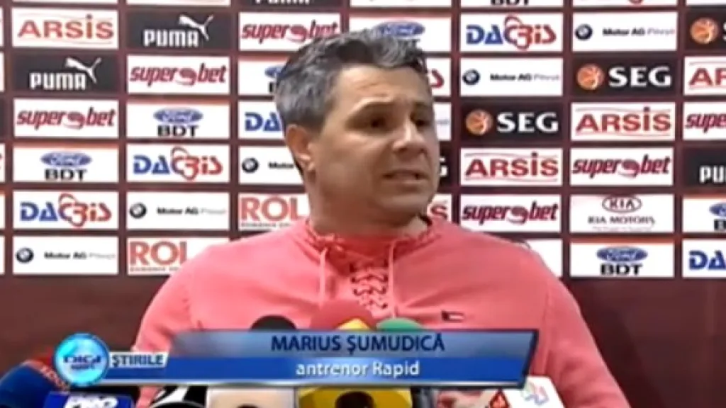 Fotbalový kouč Marius Sumudica