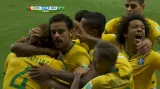 Gól v utkání Kamerun - Brazílie: Fred - 1:3 (49. min.)