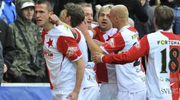 Fotbalisté Slavie