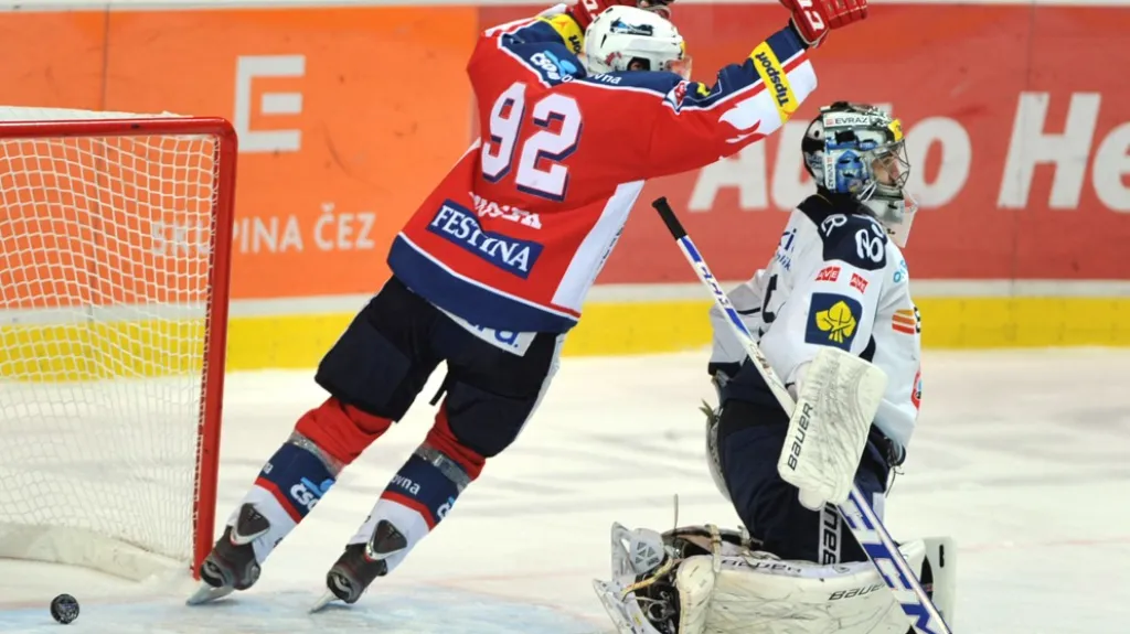 Utkání Vítkovice - Pardubice