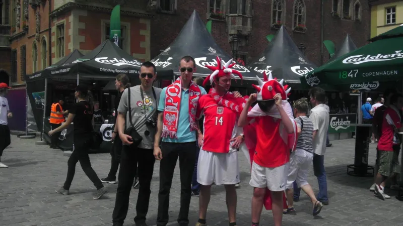 Fanoušci ve Vratislavi