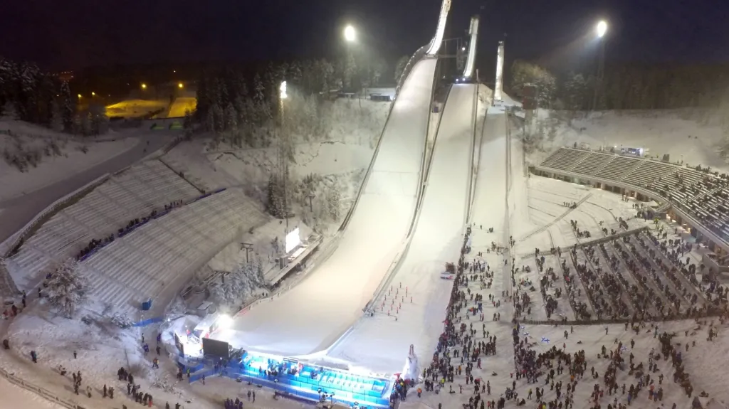 Skokanské můstky v Lahti