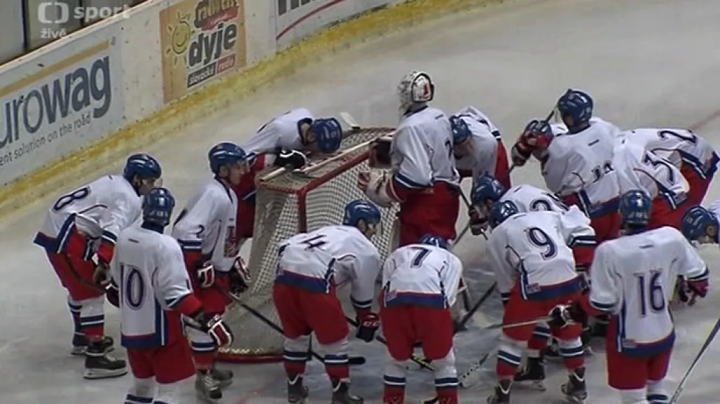 Hokejoví junioři nestačili v Břeclavi jen na Rusy