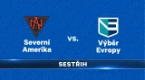 Sestřih přípravného utkání Severní Amerika - Evropa