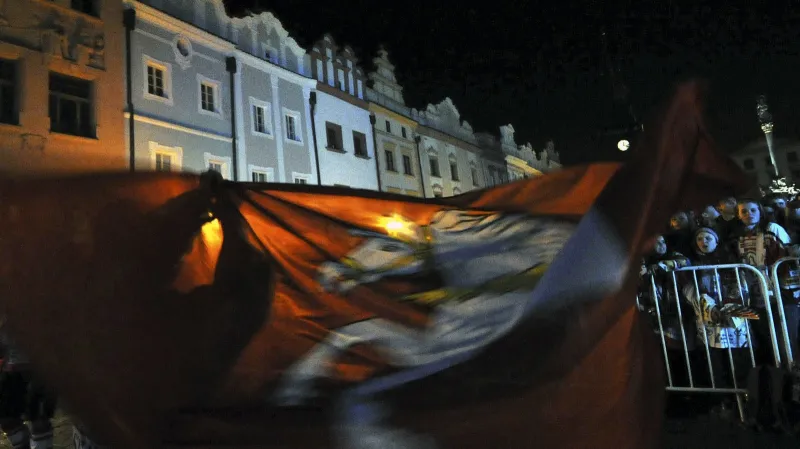 Oslavy na Pernštýnském náměstí