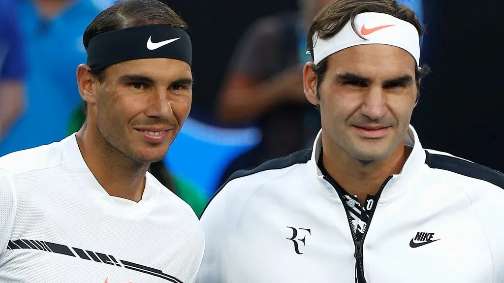 Rafael Nadal a Roger Federer