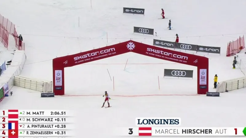 Hirscher splnil úlohu favorita ve slalomu a získal 7. zlato na MS v kariéře