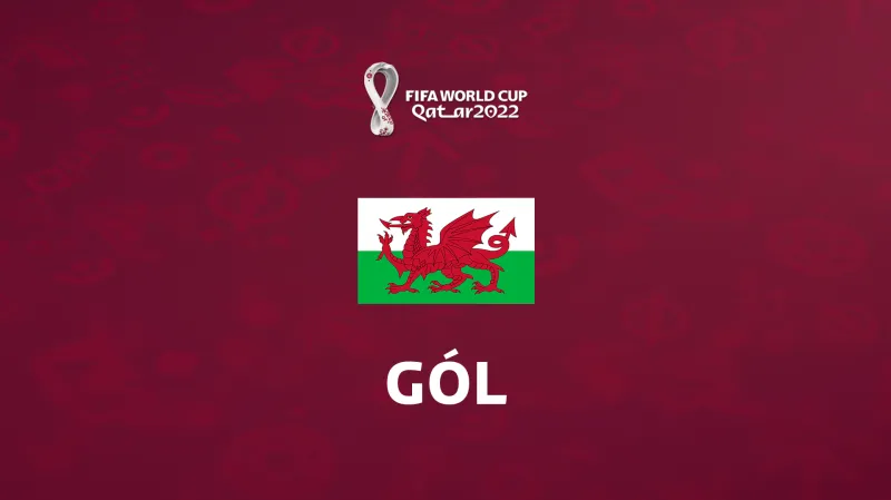 Gól v utkání USA - Wales: Bale z pen. - 1:1 (82. min.)