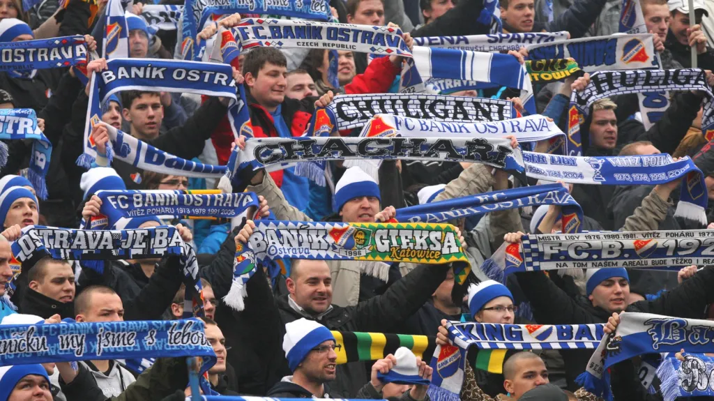 Fanoušci Baníku Ostrava