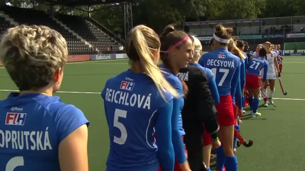 České pozemní hokejistky