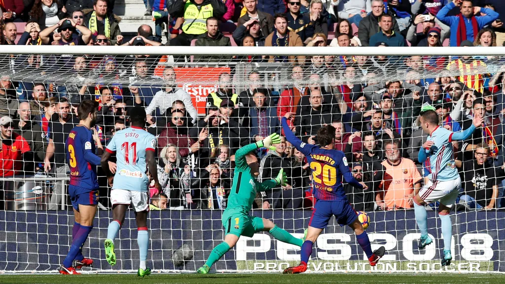 Utkání Barcelona - Celta Vigo