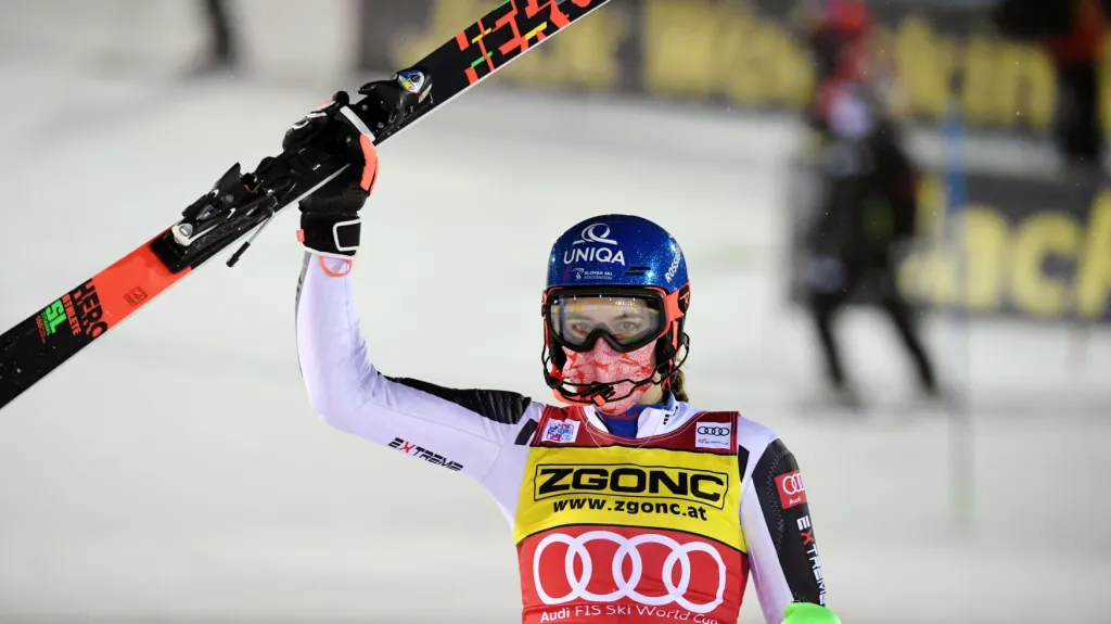 Petra Vlhová po triumfu v Levi