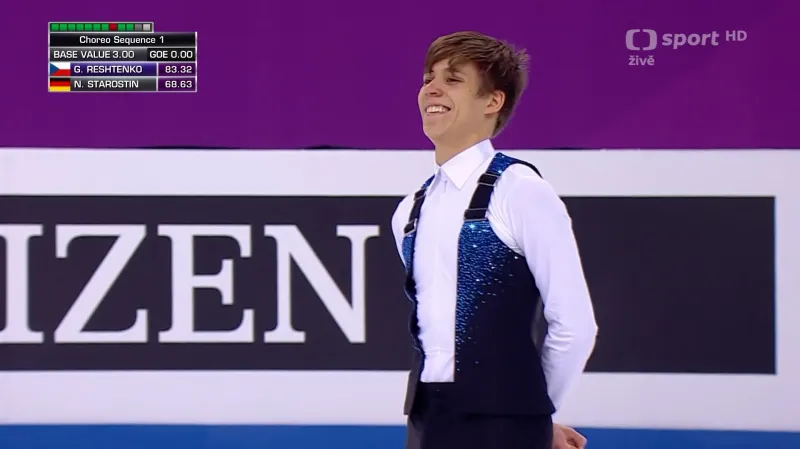 Skvělá volná jízda Georgii Reshtenka