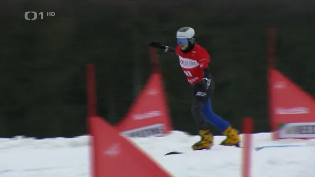 Maděrová se blýskla třetím místem v paralelním slalomu