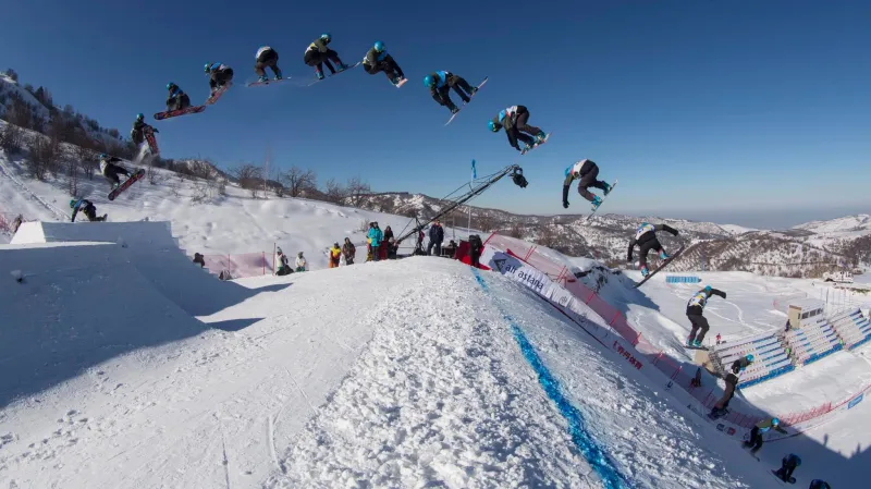 Martin Mikyska získal v disciplíně Big Air svůj druhý bronz
