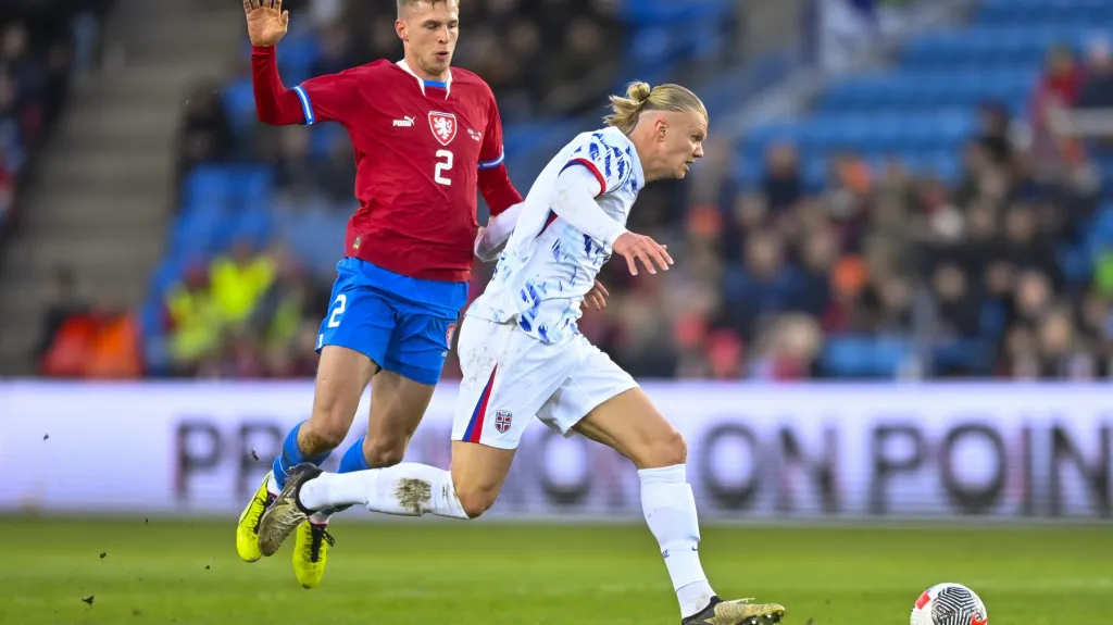 David Zima vs. Erling Haaland