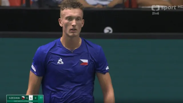 Závěr utkání Lehečka – Bautista