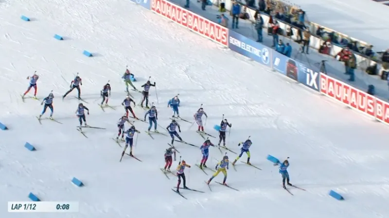 Sestřih štafety biatlonistek na SP v Novém Městě