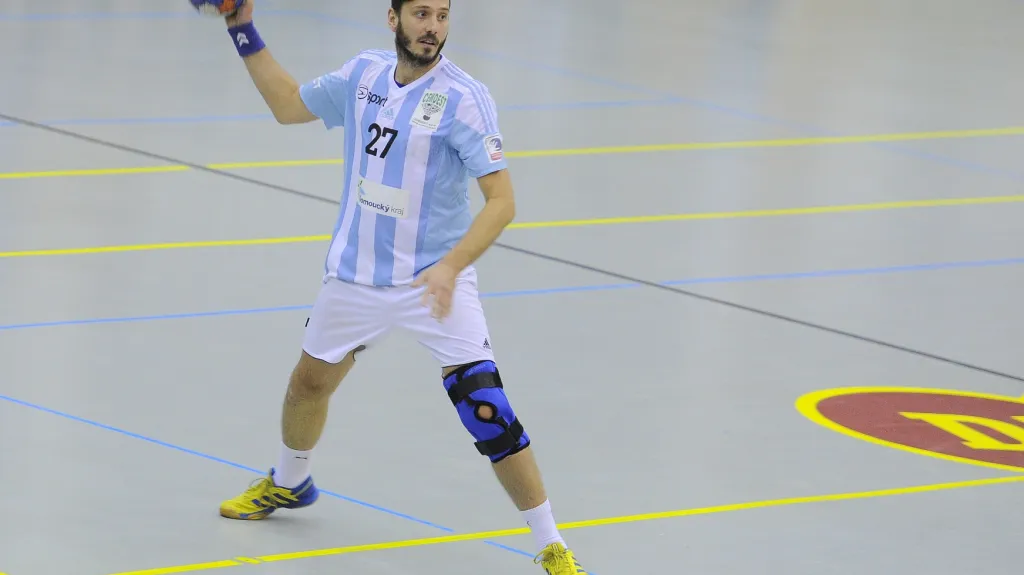 Marek Tůma, házenkář Cementu Hranice