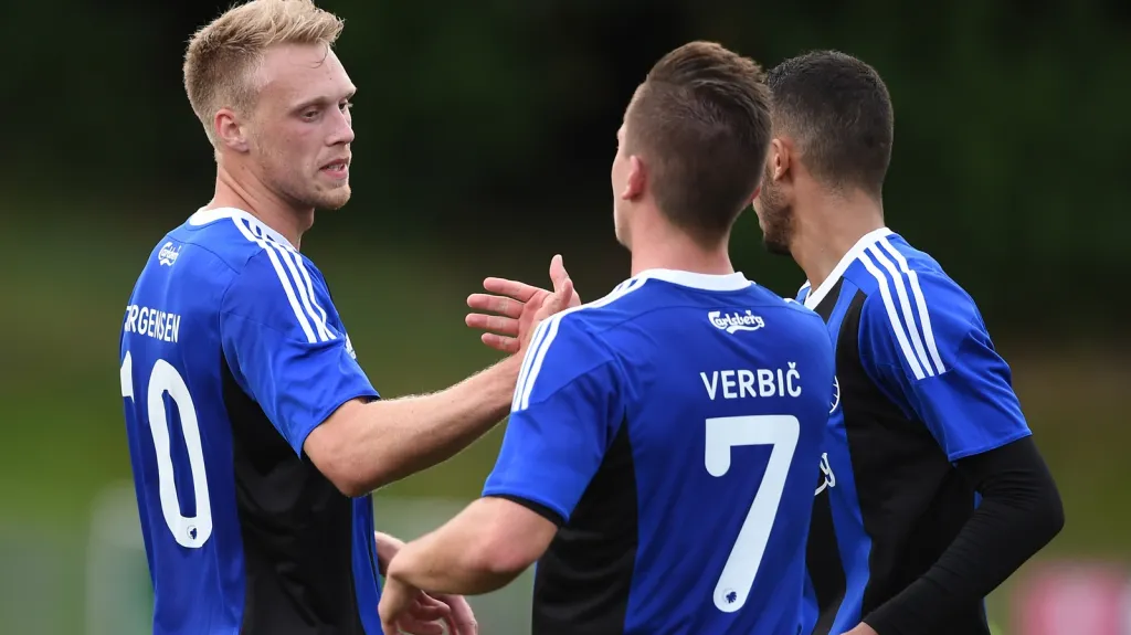 Radost fotbalistů Kodaně