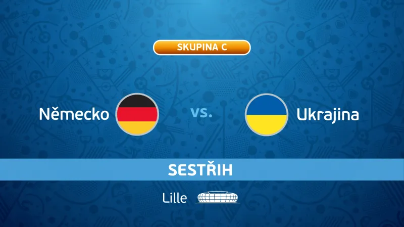 Sestřih utkání Německo - Ukrajina