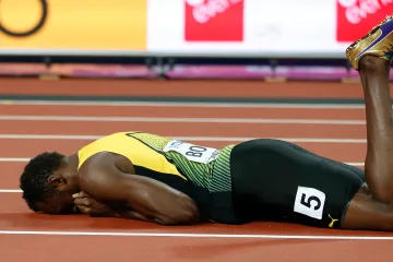 Usain Bolt v bolestech