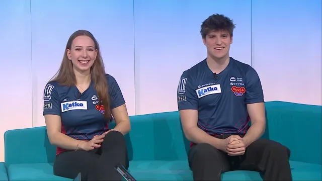 Curleři Julie Zelingrová a Vít Chabičovský před ZOH