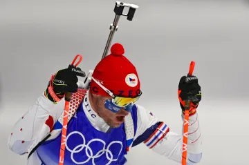 Michal Krčmář v náročném stíhacím závodě