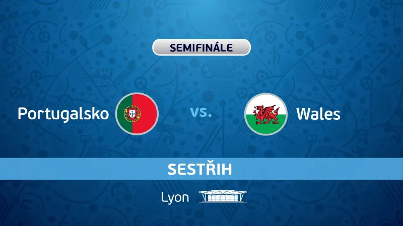 Sestřih utkání Portugalsko - Wales