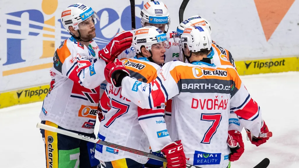 Radost pardubických hokejistů