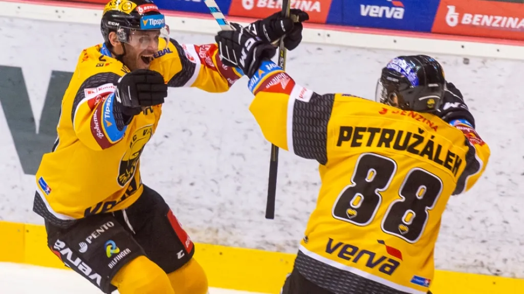 Litvínovský Viktor Hübl slaví s Jakubem Petružálkem