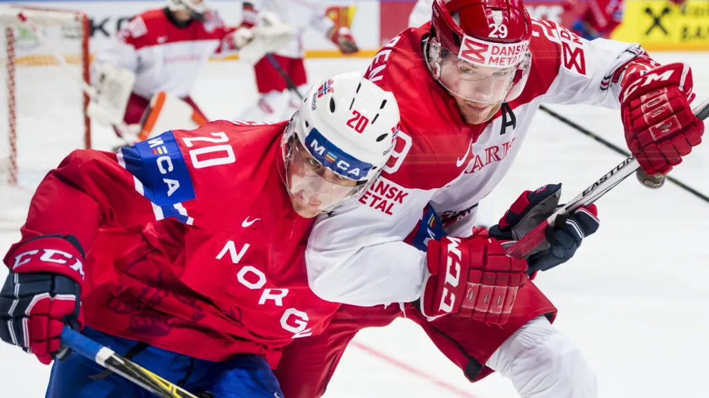 Utkání Norsko - Dánsko