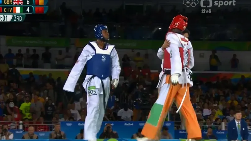 Dramatické finále taekwonda ovládl Sallah Cissé z Pobřeží slonoviny