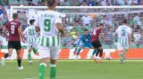 Gól v utkání Betis Sevilla – Sparta: Birmančevič – 0:1 (3. min.)