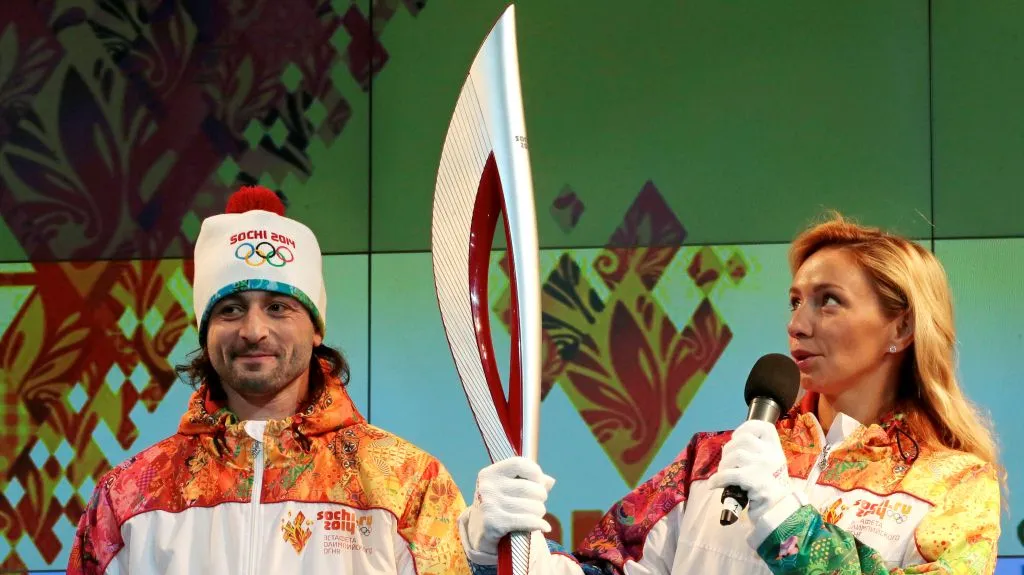 Pochodeň pro hry v Soči