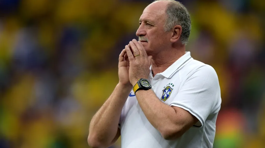 Trenér Brazílie Luiz Felipe Scolari