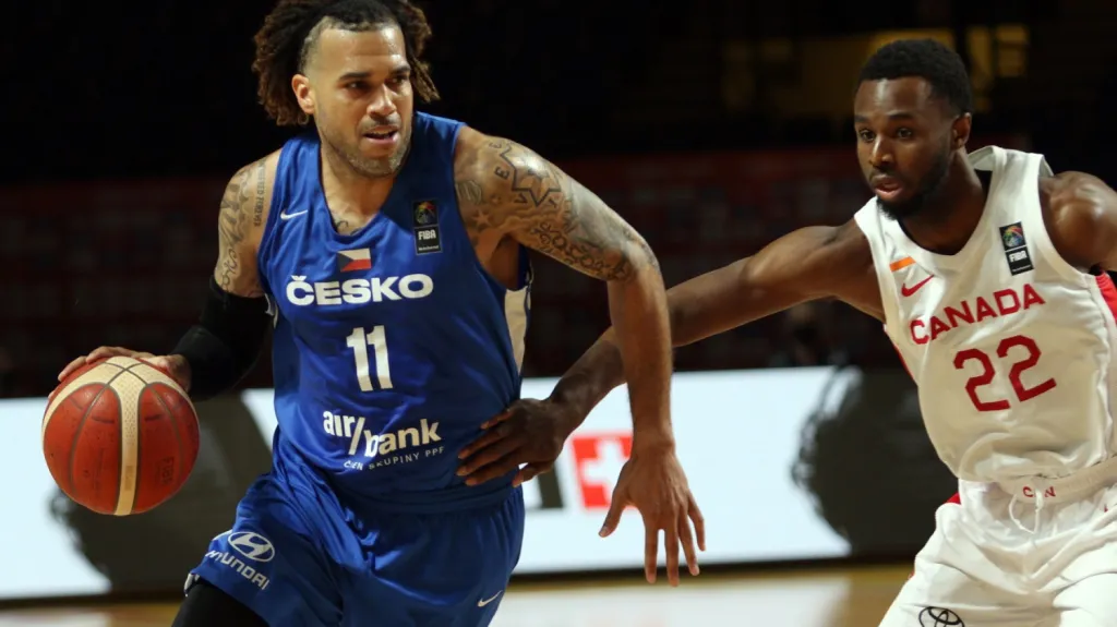 Blake Schilb v utkání s Kanadou