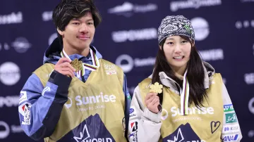 Big air na MS ve snowboardingu patřil Kimatovi a Muraseové