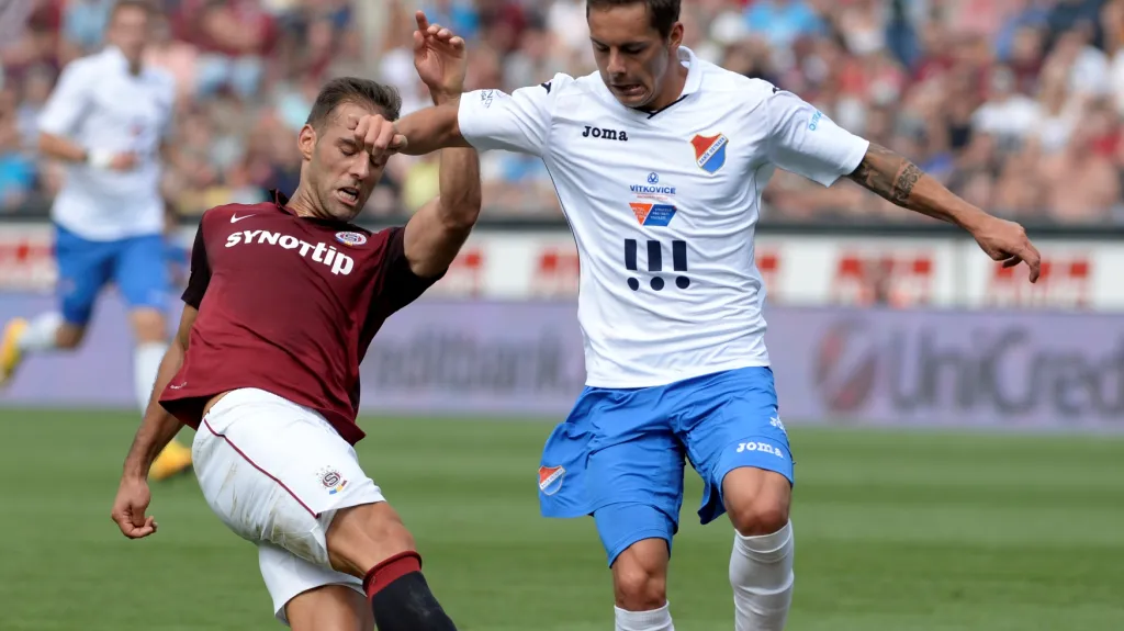 Utkání Sparta - Baník