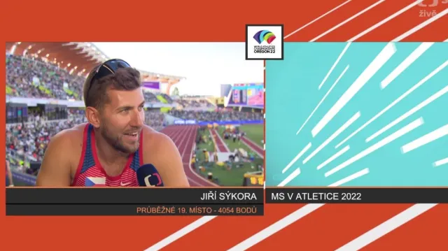 Sýkora po 1. dnu desetiboje: Zase jsem nechytil stovku a dálku