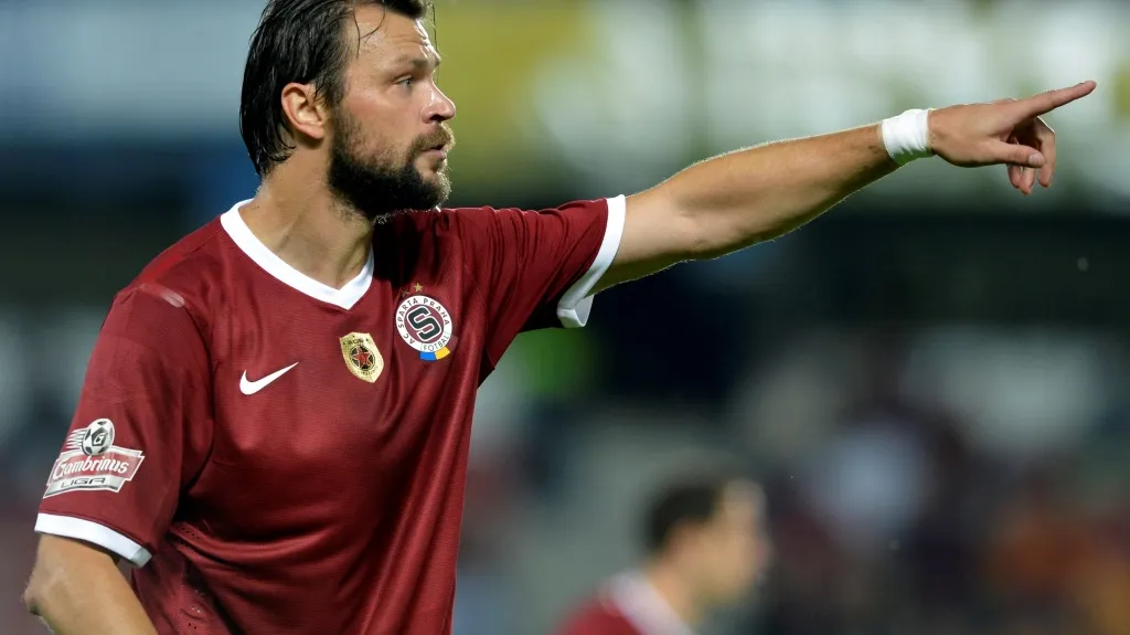 Tomáš Ujfaluši v dresu Sparty