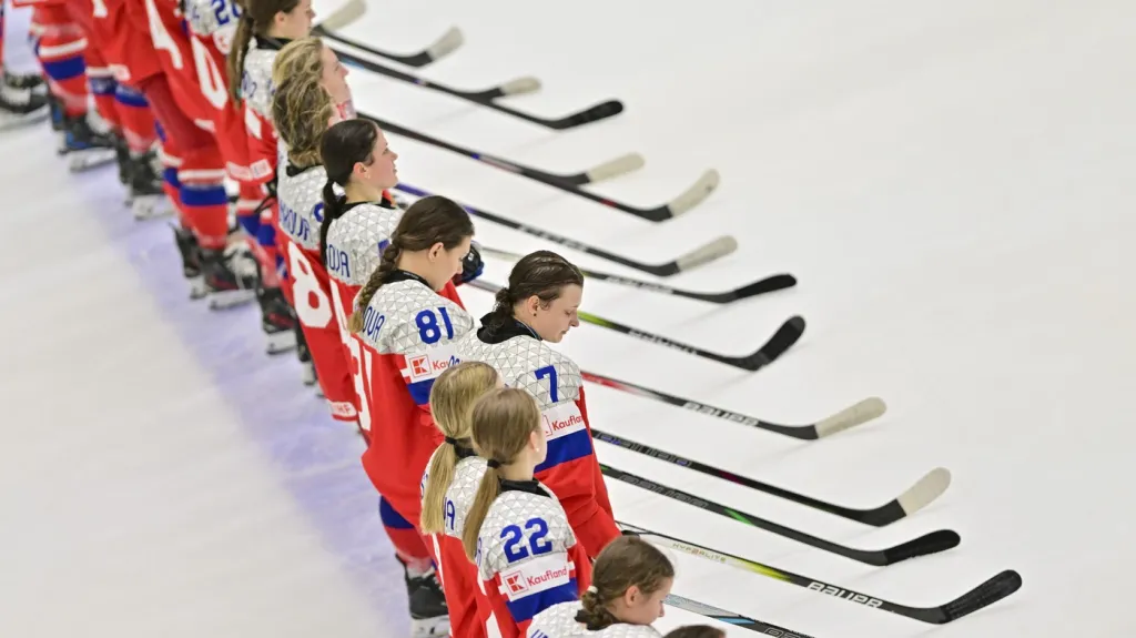 Smutné české hokejistky