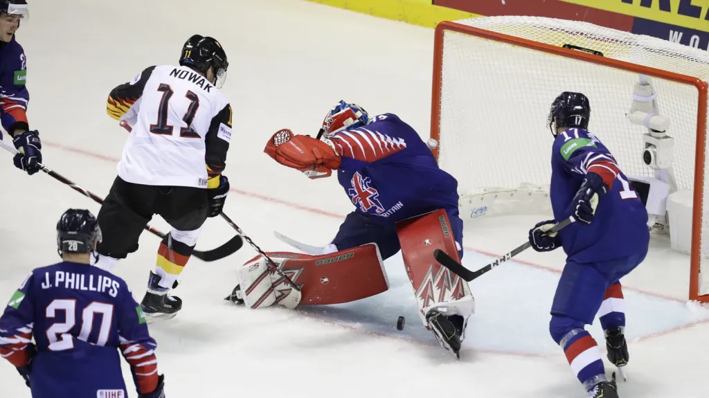 Utkání Německo - Velká Británie